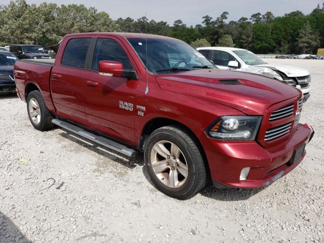 1C6RR6MT7DS640986 - 2013 RAM 1500 SPORT BURGUNDY photo 4