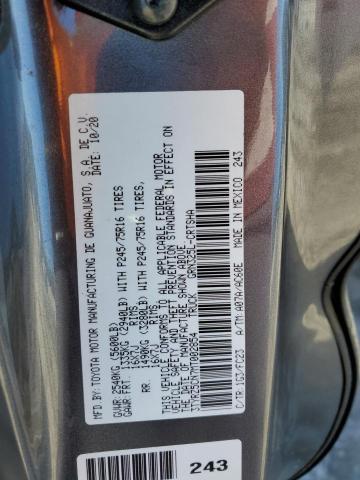 3TYRZ5CN7MT002854 - 2021 TOYOTA TACOMA ACCESS CAB Сұр фото 12