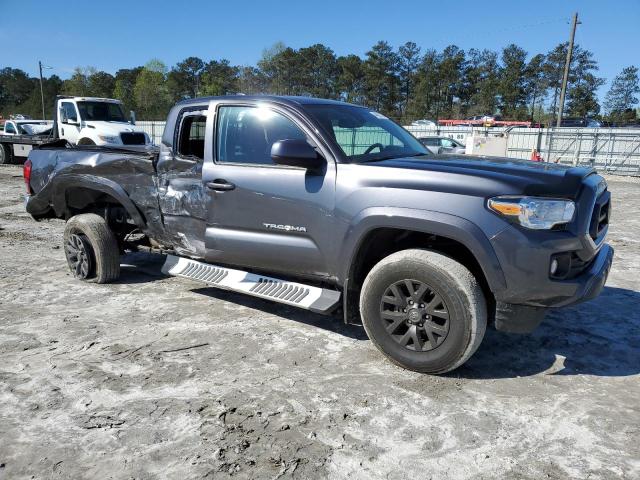 3TYRZ5CN7MT002854 - 2021 TOYOTA TACOMA ACCESS CAB GRAY photo 4