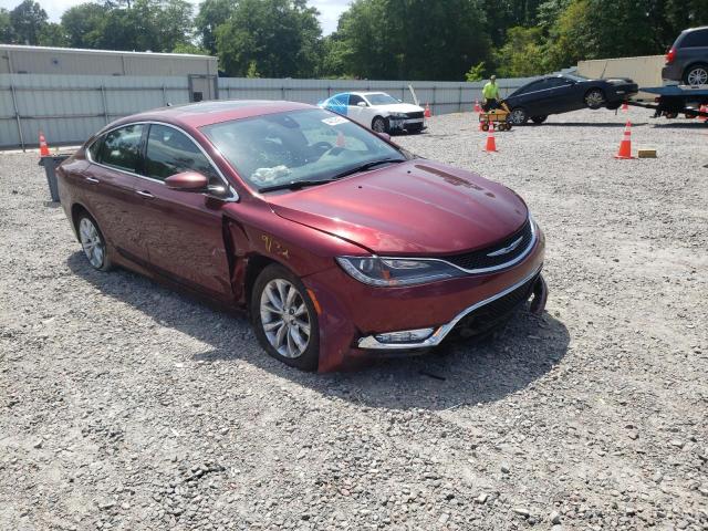 1C3CCCCG6FN647310 - 2015 CHRYSLER 200 C BURGUNDY photo 9