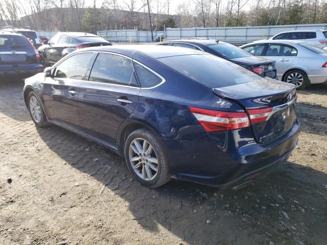 4T1BK1EB9DU040428 - 2013 TOYOTA AVALON BASE BLUE photo 2