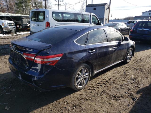 4T1BK1EB9DU040428 - 2013 TOYOTA AVALON BASE BLUE photo 3