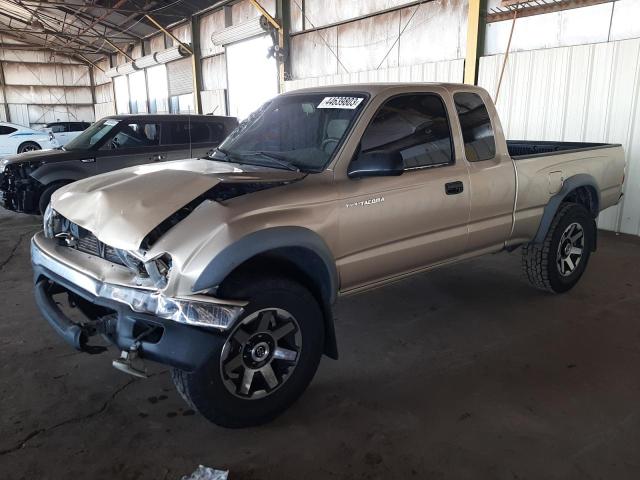 5TESN92N61Z815182 - 2001 TOYOTA TACOMA XTRACAB PRERUNNER თაფლისფერი ფოტო 1