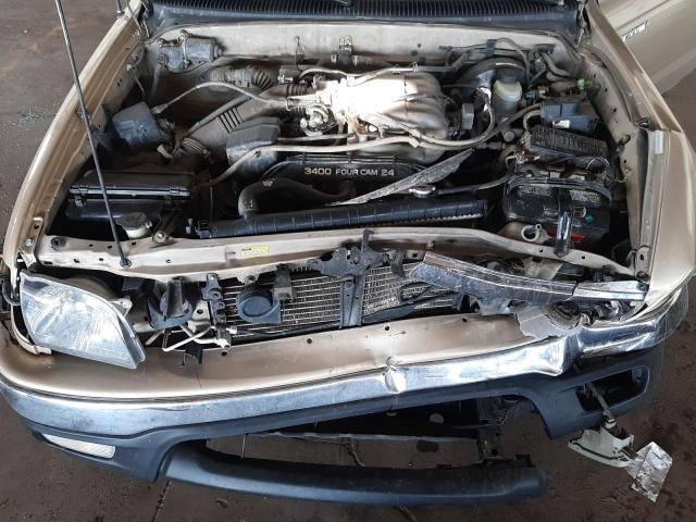 5TESN92N61Z815182 - 2001 TOYOTA TACOMA XTRACAB PRERUNNER თაფლისფერი ფოტო 11