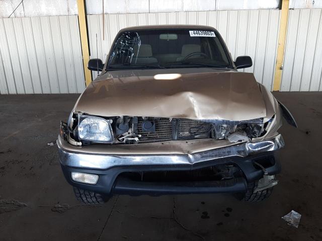 5TESN92N61Z815182 - 2001 TOYOTA TACOMA XTRACAB PRERUNNER თაფლისფერი ფოტო 5