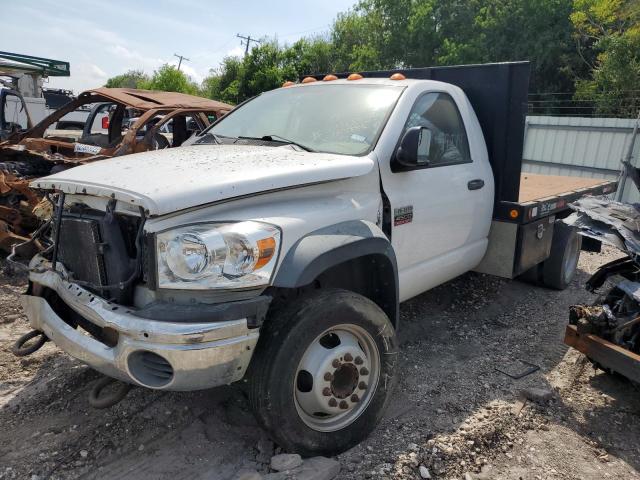 3D6WC66AX8G163888 - 2008 DODGE RAM 4500 ST WHITE photo 2