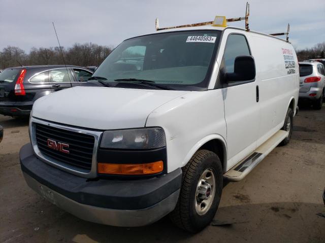 1GTW7FCA2E1915964 - 2014 GMC SAVANA G2500 WHITE photo 1