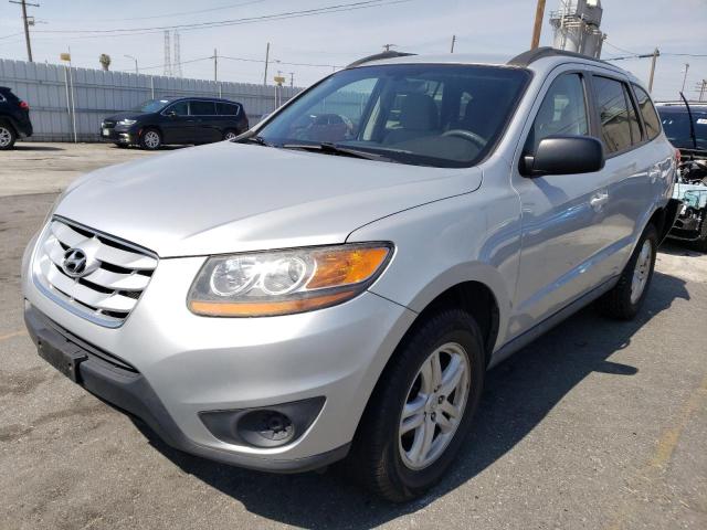 5NMSG3AB3AH351444 - 2010 HYUNDAI SANTA FE GLS SILVER photo 1