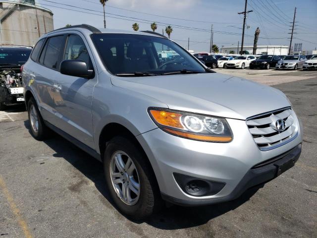 5NMSG3AB3AH351444 - 2010 HYUNDAI SANTA FE GLS SILVER photo 4