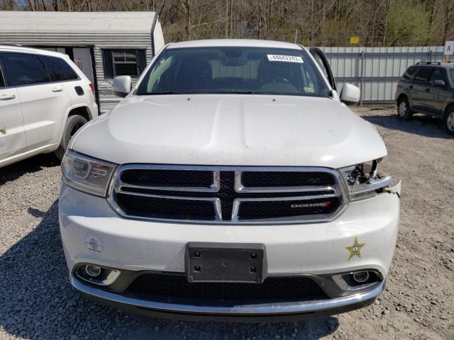 1C4RDJAG1LC287347 - 2020 DODGE DURANGO SXT WHITE photo 5