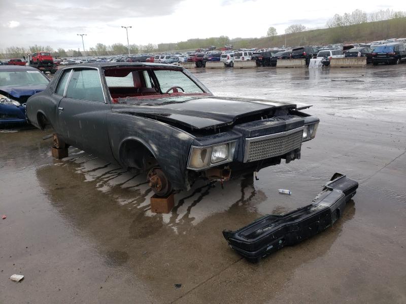 1Z37H9K447998 - 1979 CHEVROLET MONTE CARL 黑色 照片 1