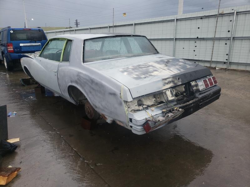 1Z37H9K447998 - 1979 CHEVROLET MONTE CARL 黑色 照片 3