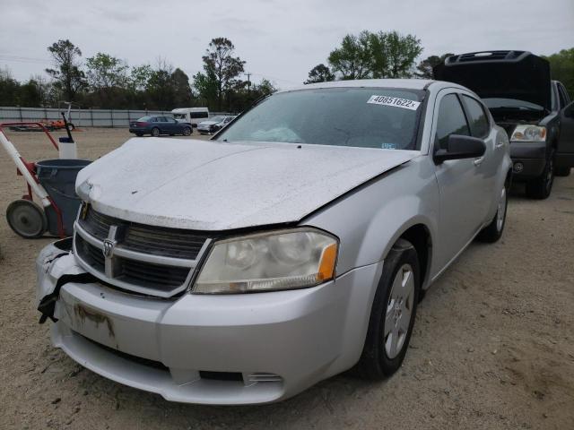 1B3LC46K18N280967 - 2008 DODGE AVENGER SE GRAY photo 2