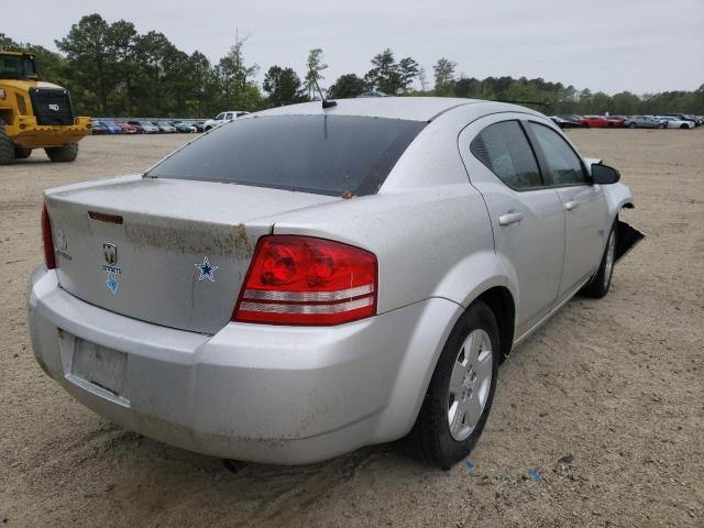 1B3LC46K18N280967 - 2008 DODGE AVENGER SE GRAY photo 4