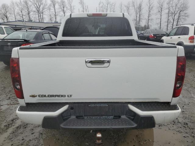 1GCJTCDE0A8140295 - 2010 CHEVROLET COLORADO LT WHITE photo 6