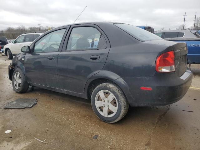 KL1TD56666B676869 - 2006 CHEVROLET AVEO BASE BLACK photo 2