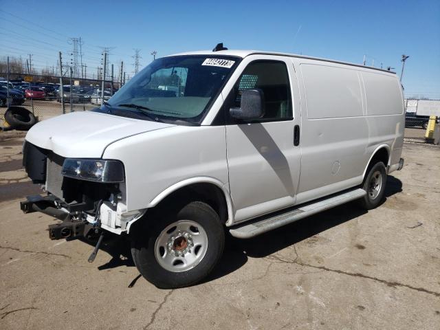 1GTW7AFP2M1305564 - 2021 GMC SAVANA G2500 WHITE photo 1