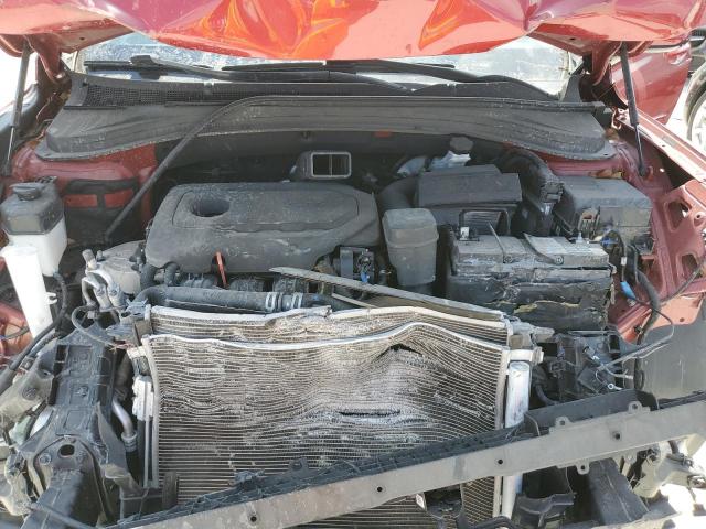 5NMS33AD4KH007670 - 2019 HYUNDAI SANTA FE SEL Կարմիր լուսանկար 12