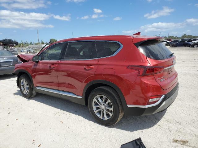 5NMS33AD4KH007670 - 2019 HYUNDAI SANTA FE SEL Կարմիր լուսանկար 2