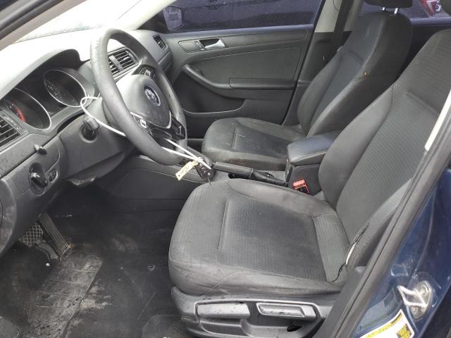 3VW2K7AJXFM250285 - 2015 VOLKSWAGEN JETTA BASE أزرق صورة 7