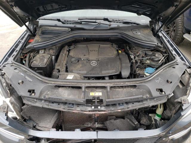 4JGDA5HB8CA049670 - 2012 MERCEDES-BENZ ML 350 4MATIC CHARCOAL photo 11