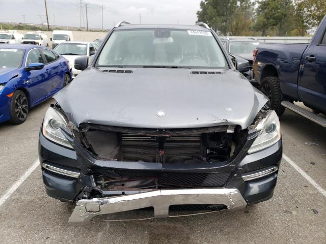 4JGDA5HB8CA049670 - 2012 MERCEDES-BENZ ML 350 4MATIC CHARCOAL photo 5