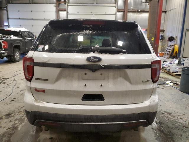1FM5K8ARXGGD04669 - 2016 FORD EXPLORER POLICE INTERCEPTOR თეთრი ფოტო 6