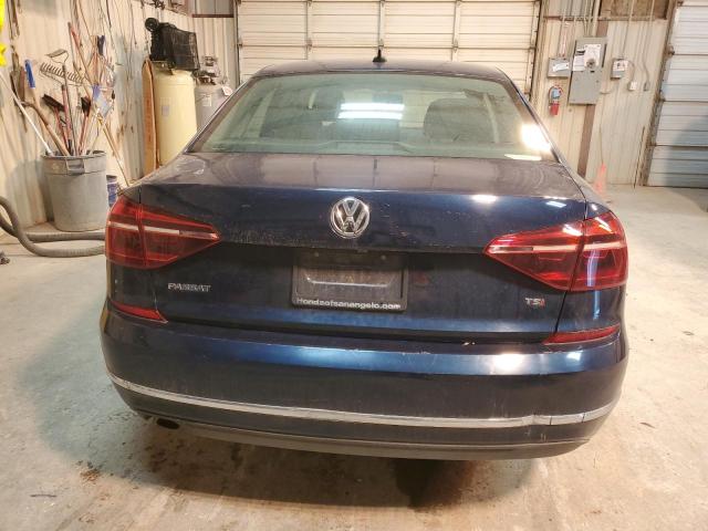 1VWLA7A38KC012259 - 2019 VOLKSWAGEN PASSAT WOLFSBURG Azul foto 6