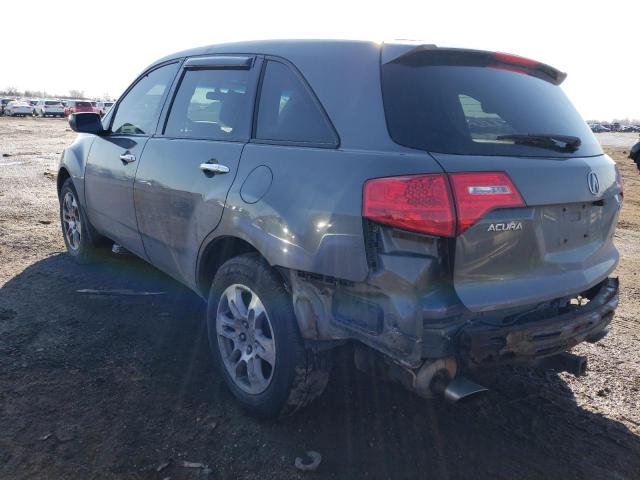 2HNYD28377H508726 - 2007 ACURA MDX TECHNOLOGY CHARCOAL photo 2