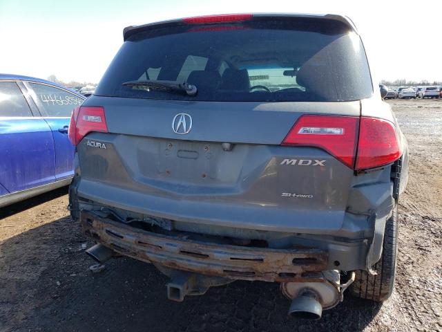 2HNYD28377H508726 - 2007 ACURA MDX TECHNOLOGY CHARCOAL photo 6