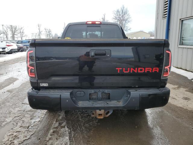 5TFUY5F14GX537771 - 2016 TOYOTA TUNDRA DOUBLE CAB SR/SR5 BLACK photo 6