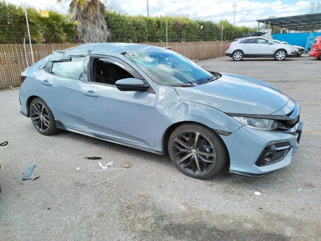 SHHFK7H47MU403452 - 2021 HONDA CIVIC SPORT 灰色 照片 4