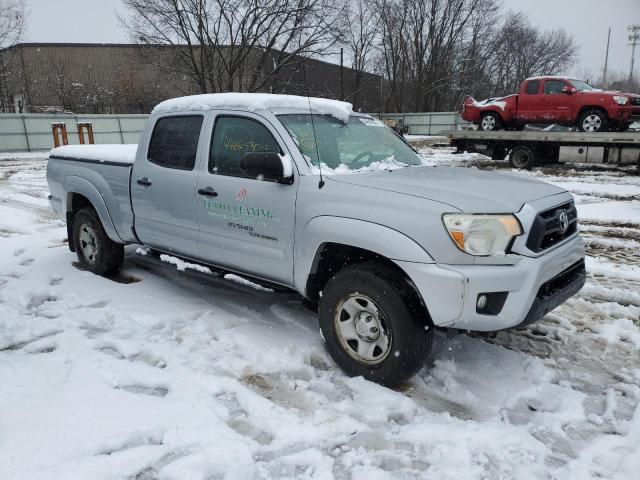 3TMMU4FN1CM045420 - 2012 TOYOTA TACOMA DOUBLE CAB LONG BED SILVER photo 4