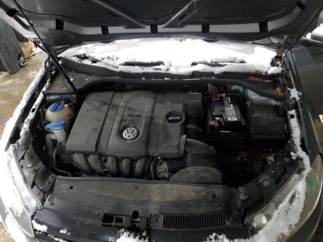 WVWDB7AJ3AW163879 - 2010 VOLKSWAGEN GOLF GRAY photo 11