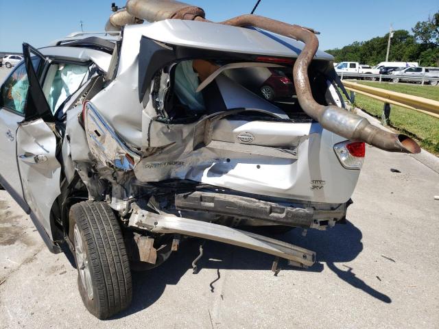 5N1AR2MM1FC705122 - 2015 NISSAN PATHFINDER S 银色 照片 9