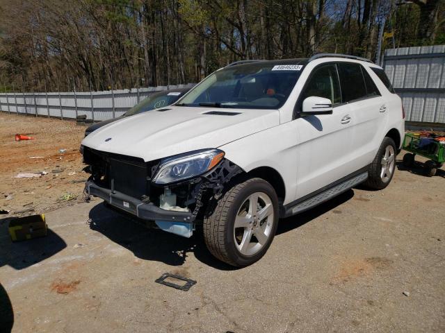 4JGDA5HB1HA924305 - 2017 MERCEDES-BENZ GLE 350 4MATIC WHITE photo 1