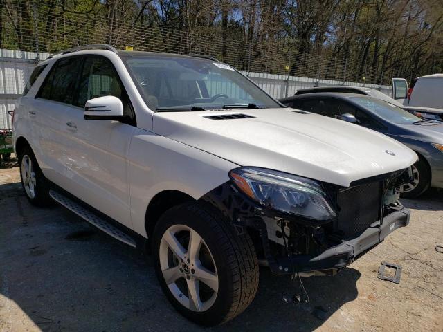 4JGDA5HB1HA924305 - 2017 MERCEDES-BENZ GLE 350 4MATIC WHITE photo 4