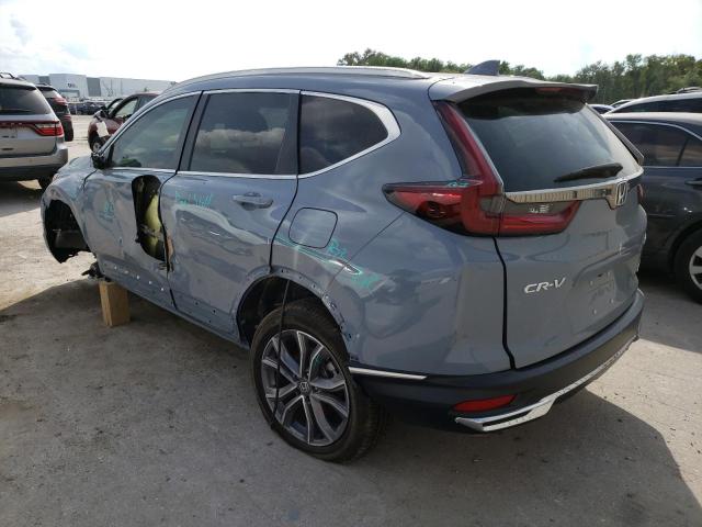 5J6RT6H99NL025158 - 2022 HONDA CR-V TOURING GRAY photo 2