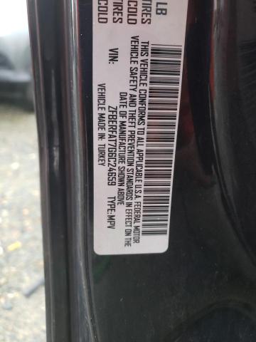 ZFBERFAT7G6C24659 - 2016 RAM PROMASTER 黑色 照片 13