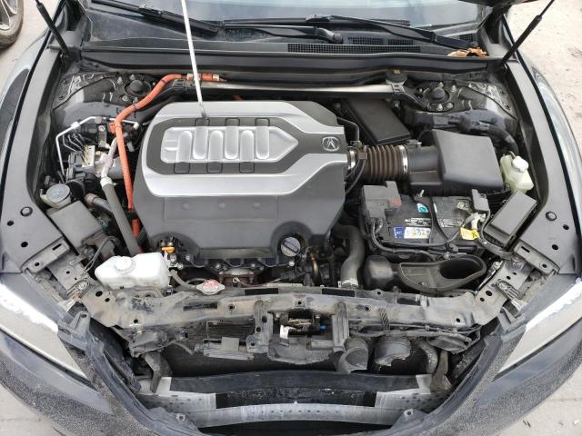 JH4KC2F90GC000329 - 2016 ACURA RLX SPORT HYBRID ADVANCE BLACK photo 11