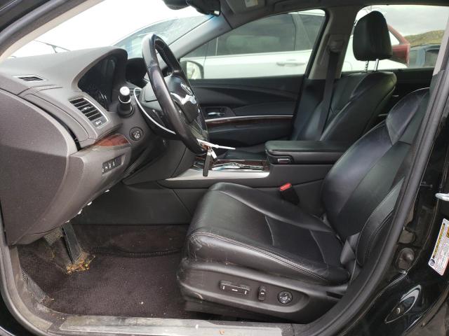 JH4KC2F90GC000329 - 2016 ACURA RLX SPORT HYBRID ADVANCE BLACK photo 7