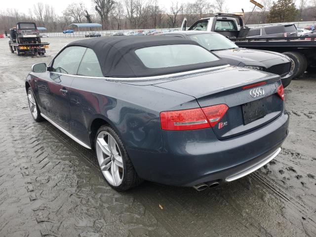 WAUVGAFH2AN007800 - 2010 AUDI S5 PRESTIGE GRAY photo 2