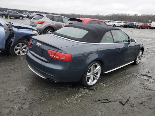WAUVGAFH2AN007800 - 2010 AUDI S5 PRESTIGE GRAY photo 3