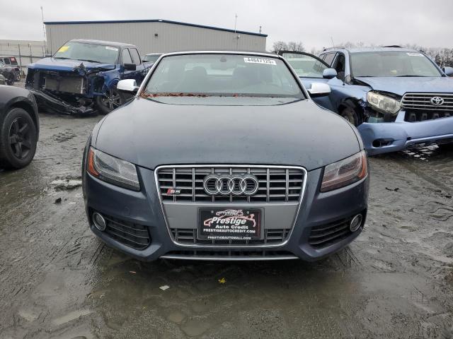 WAUVGAFH2AN007800 - 2010 AUDI S5 PRESTIGE GRAY photo 5