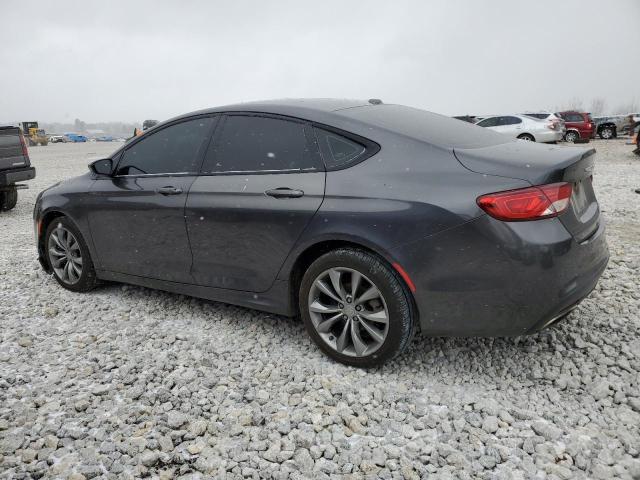 1C3CCCBBXFN592804 - 2015 CHRYSLER 200 S GRAY photo 2