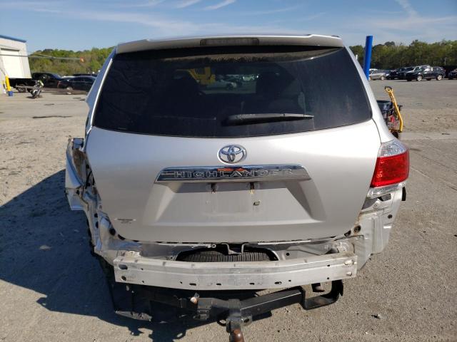5TDZK3EH5DS113401 - 2013 TOYOTA HIGHLANDER BASE فضي صورة 6