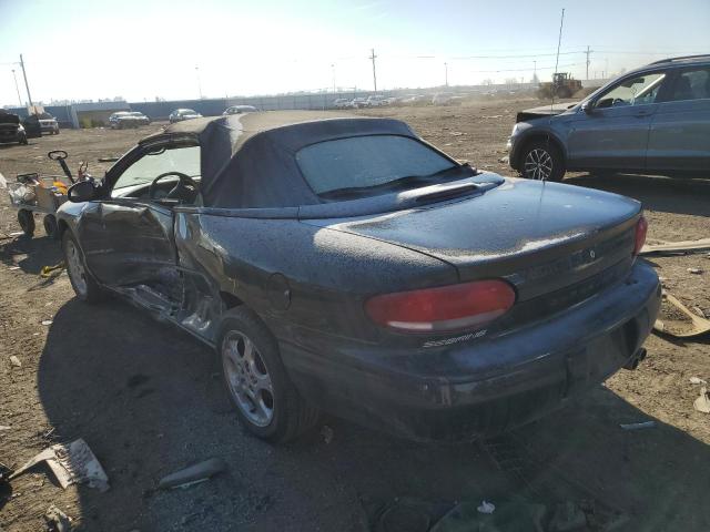 3C3EL55H3XT591645 - 1999 CHRYSLER SEBRING JXI BLACK photo 2