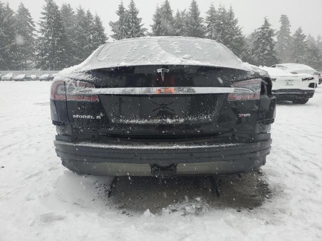 5YJSA1H17EFP35088 - 2014 TESLA MODEL S BLACK photo 6