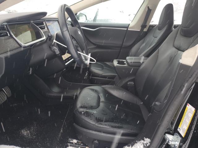 5YJSA1H17EFP35088 - 2014 TESLA MODEL S BLACK photo 7