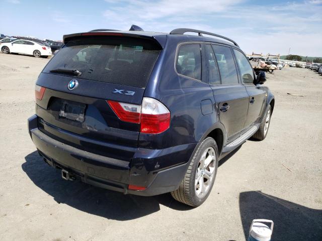 WBXPC9C49AWJ38209 - 2010 BMW X3 XDRIVE30I BLACK photo 3